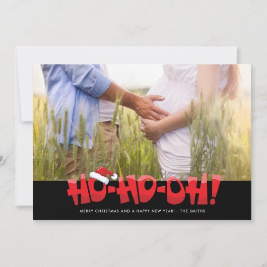 Funny Ho Oh, wir erwarten Weihnachten (Vorderseite)