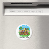 Funny Hoarder Collie Dog Lover Geschenk Magnet (In Situ (Geschirrspüler))