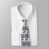 Funny Hockey Enforcer Neck Tie Krawatte (Gebunden)