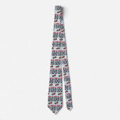 Funny Hockey Enforcer Neck Tie Krawatte (Vorderseite)