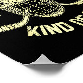 Funny Hockey Feels Like A Penalty Box Kind Of Day Poster (Ecke)