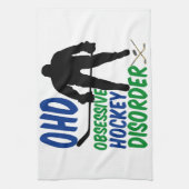 Funny Hockey Küchentuch (Vertikal)