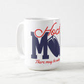 Funny Hockey-Mama Kaffeetasse (Vorderseite Links)