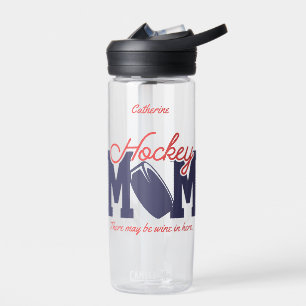 Funny Hockey-Mama Personalisiert Trinkflasche