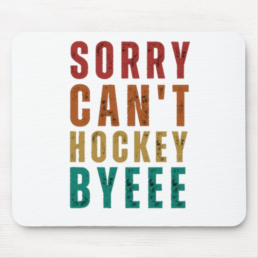 Funny Hockey Mousepad (Vorne)