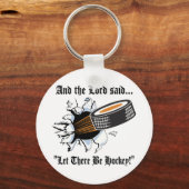 Funny Hockey Schlüsselanhänger (Vorderseite)