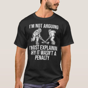 Funny Hockey Spieler Geschenk Goalie Winter Sport T-Shirt