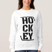 Funny Hockey Sweatshirt (Vorderseite)