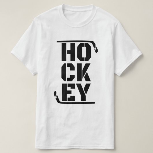 Funny Hockey T-Shirt (Design vorne)