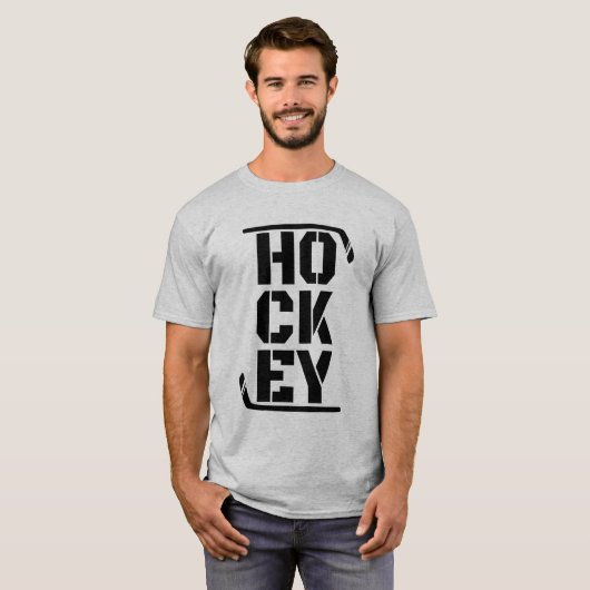 Funny Hockey T-Shirt (Vorne ganz)
