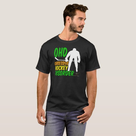 Funny Hockey T-Shirt (Vorne ganz)
