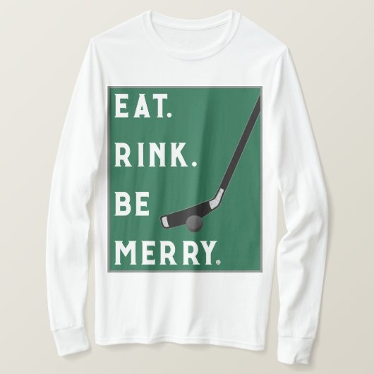 Funny Hockey T - Shirt (Design vorne)
