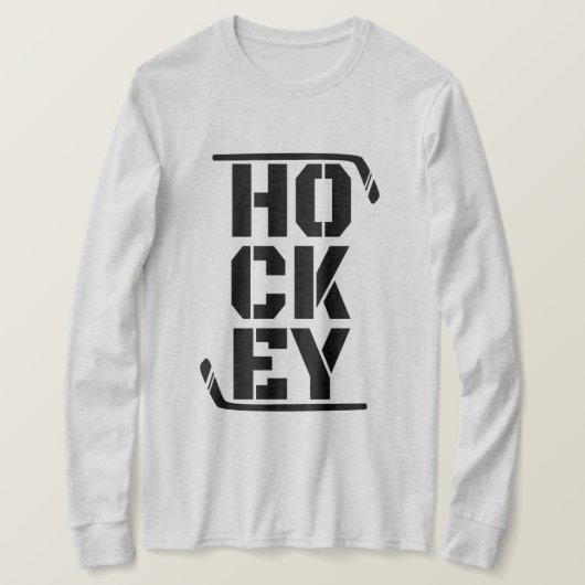 Funny Hockey T - Shirt (Design vorne)