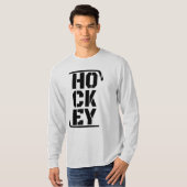 Funny Hockey T - Shirt (Vorne ganz)