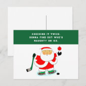 Funny Hockey Weihnachten (Vorne/Hinten)