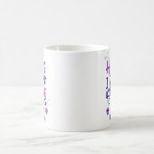Funny Hocus Pocus Halloween Lila Personalisiert Kaffeetasse (Mittel)