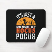 Funny Hocus Pocus Hexen Vintages Retro Halloween Mousepad (Mit Mouse)