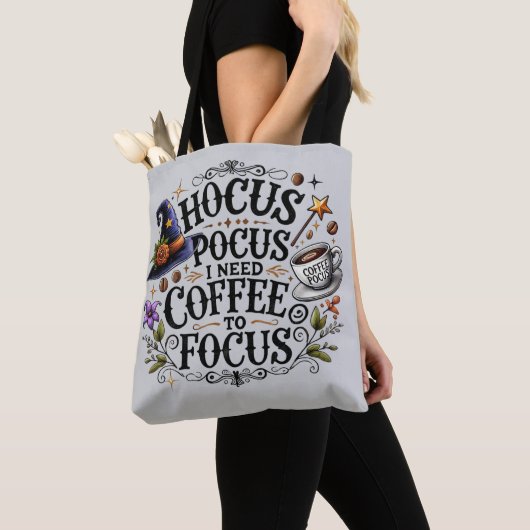 Funny Hocus Pocus I Need Coffee Witch Tasche (Von Nahem)
