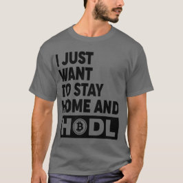 Funny Hodl Bitcoin Crypto Gift Shirt (beidseitig)