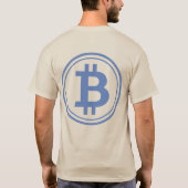 Funny Hodl Crypto Bitcoin Logo vorne/hinten T - Sh T-Shirt (Rückseite)