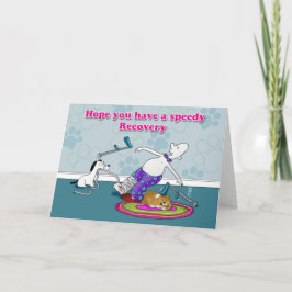 Funny hoffe, dass du eine schnelle Erholung hast Karte