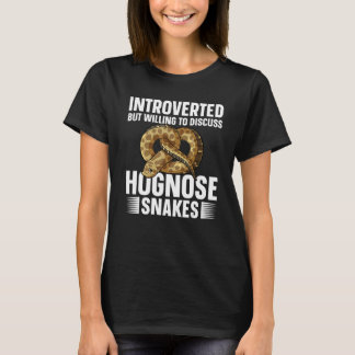 Funny Hognose Snake Western Hognose Snake Lover T-Shirt