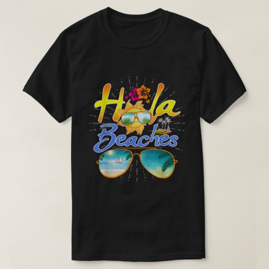 Funny Hola Strände Männer Frauen Kinder Hawaiian S T-Shirt (Design vorne)