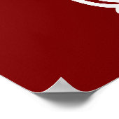 Funny 'Hold My Beer' Bar Poster (Ecke)