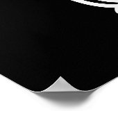 Funny 'Hold My Beer' Bar Poster (Ecke)