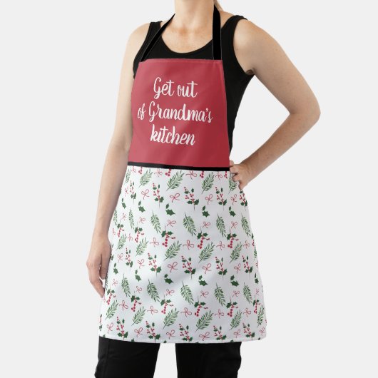 Funny Holen Sie sich unser von Oma's Kitchen Weihn Schürze (InSitu)