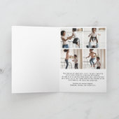 Funny Holiday 5 Foto Selten geklappte Karte (Innenseite)