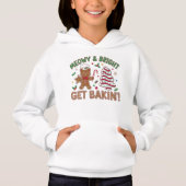 Funny Holiday Baking Sweatshirt" Hoodie (Vorderseite)