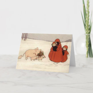 FUNNY HOLIDAY CARD FEIERTAGSKARTE