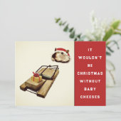 Funny Holiday Cards Feiertagskarte (Stehend Vorderseite)