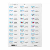 Funny Holiday einfach mit IT-Adressetikett rollen (Vorne)