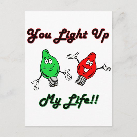 Funny Holiday Feiertagspostkarte (Vorderseite)