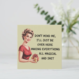 Funny Holiday Hostess Geschenke Weihnachten macht 