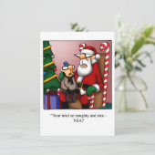 Funny Holiday Party Einladungen (Stehend Vorderseite)