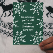 Funny Holiday Snowflakes Weihnachten