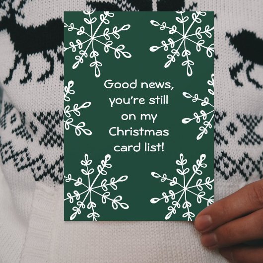 Funny Holiday Snowflakes Weihnachten