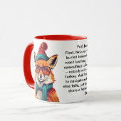 Funny Holiday Survival Tipps für einen schönen Url Tasse (Vorderseite Links)