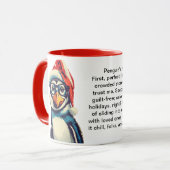 Funny Holiday Survival Tipps für Ihren Urlaub Tasse (Vorderseite Links)