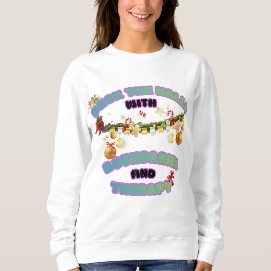 funny Holiday sweatshirt (Vorderseite)