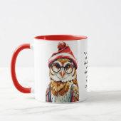 Funny Holiday Überleben Tipps aus einer Scheune Tasse (Links)