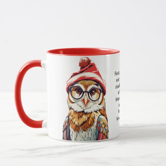 Funny Holiday Überleben Tipps aus einer Scheune Tasse (Links)