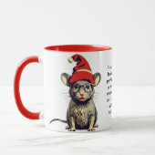 Funny Holiday Überleben Tipps für eine Runde Tasse (Links)