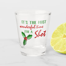 Funny Holly Jolly Red Berries Green Blätter