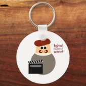 Funny Hollywood Director Schlüsselanhänger (Vorderseite)