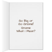 Funny holt mehr Gnomes Pantomkarten (Innen (Rechts))