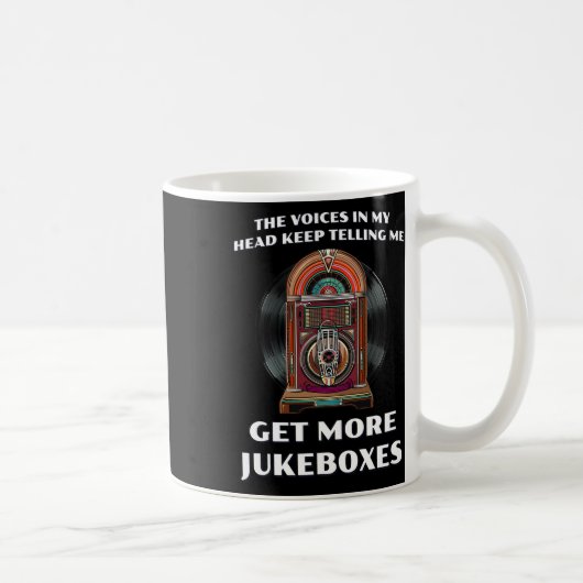 Funny holt mehr Jukeboxes für Vinyl Juke Box der 5 Kaffeetasse (Rechts)